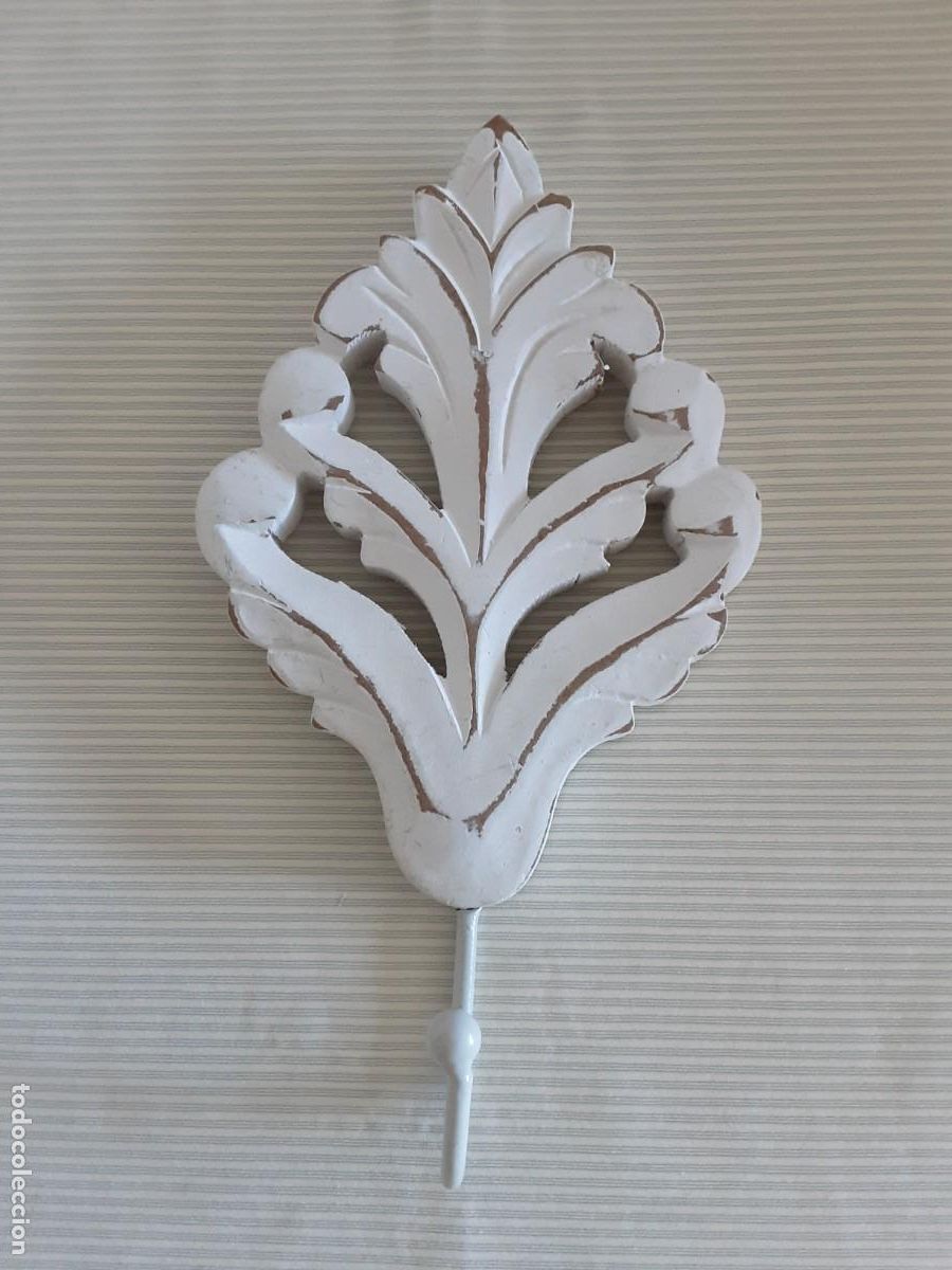 Segunda mano: PERCHA color blanco para pared - Foto 3