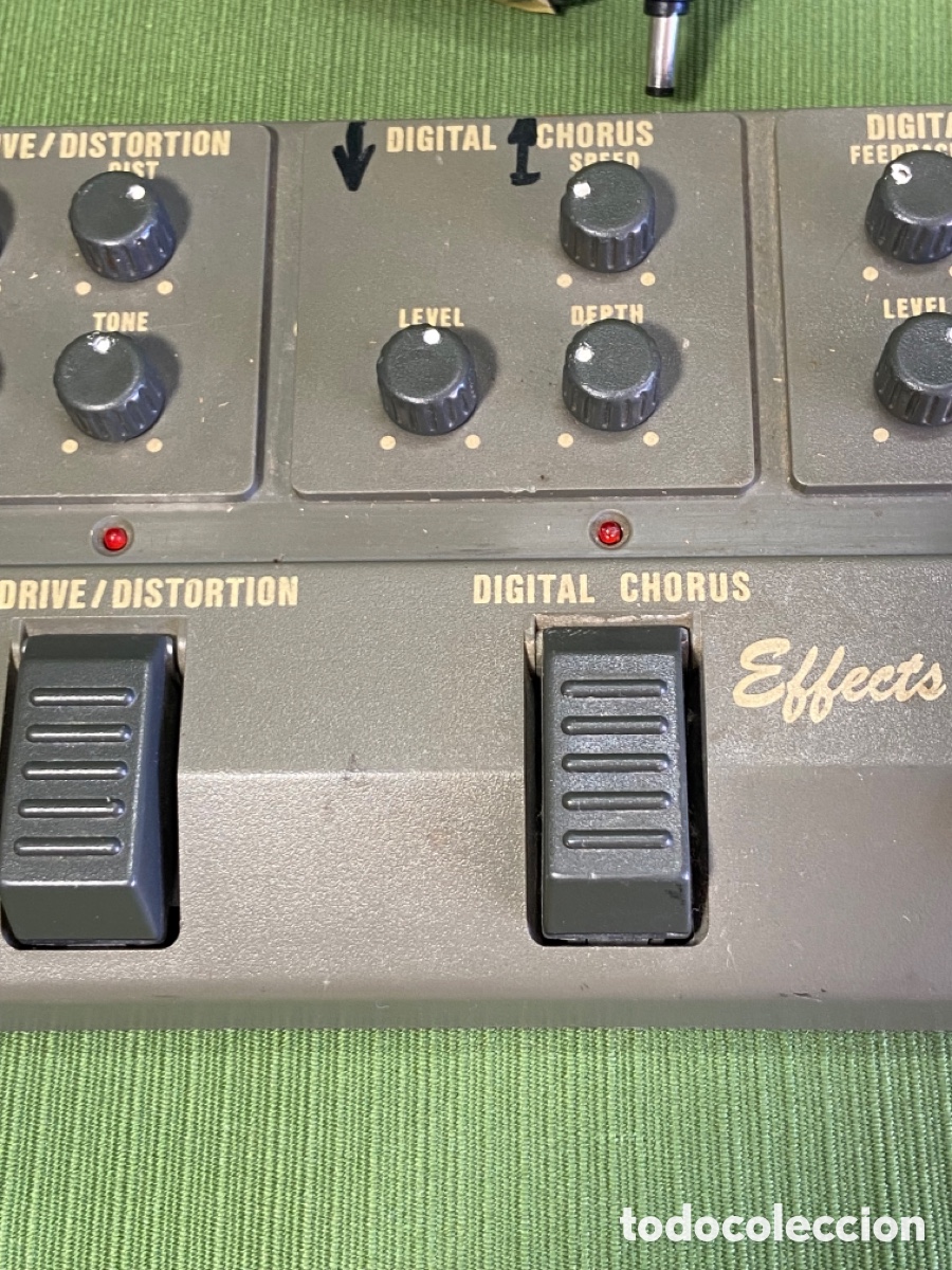 Segunda mano: Pedal multipedal de efectos de guitarra antiguo. Ken multi effects 5. - Foto 5