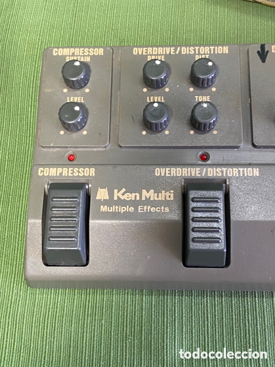 Segunda mano: Pedal multipedal de efectos de guitarra antiguo. Ken multi effects 5. - Foto 6