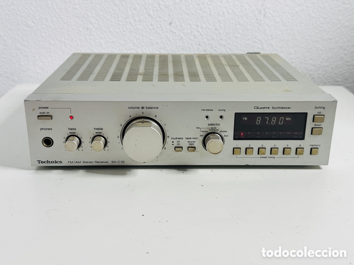 Segunda mano: Technics SA-C 02 Stereo Receiver Japan 1981 Rare - Foto 2