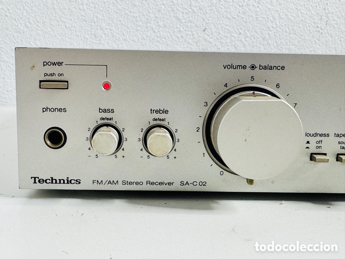 Segunda mano: Technics SA-C 02 Stereo Receiver Japan 1981 Rare - Foto 3
