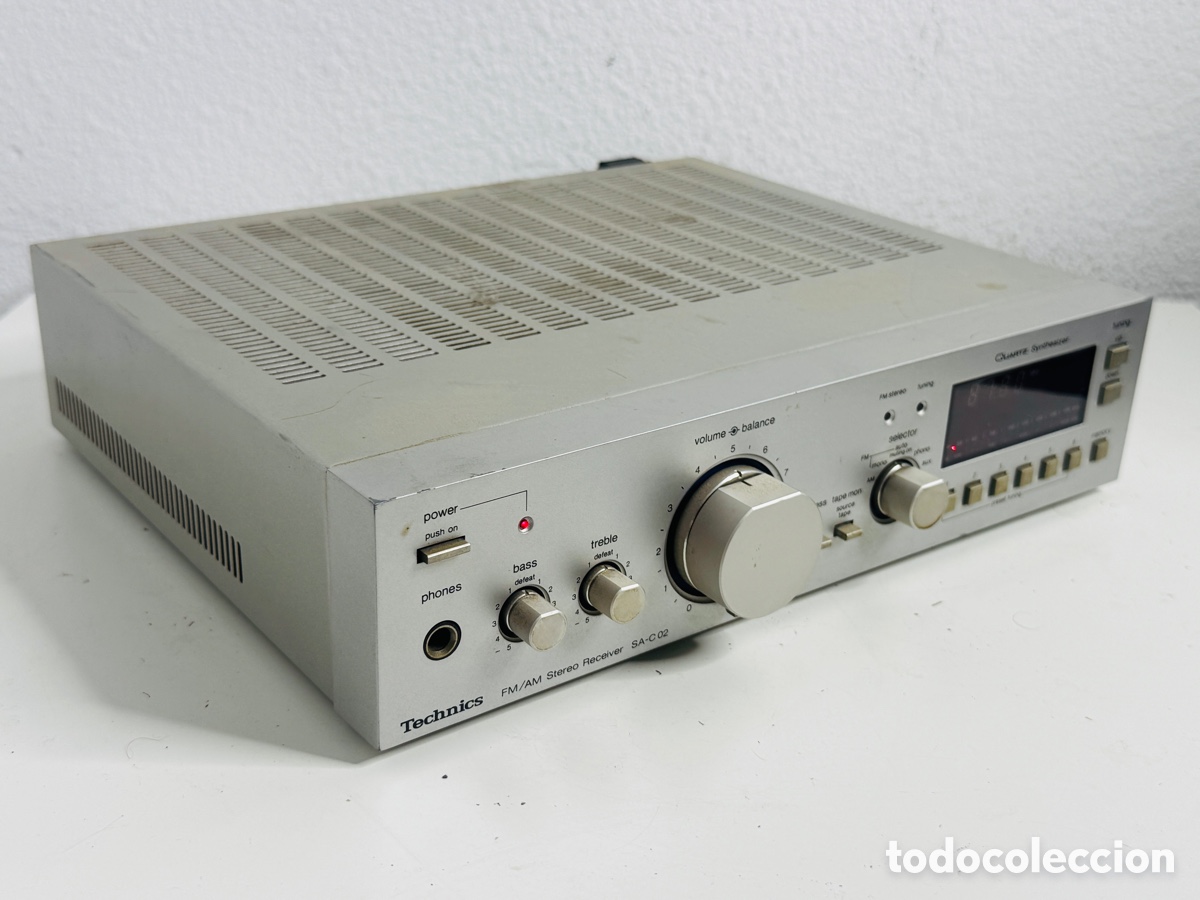 Segunda mano: Technics SA-C 02 Stereo Receiver Japan 1981 Rare - Foto 5