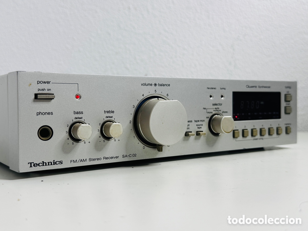 Segunda mano: Technics SA-C 02 Stereo Receiver Japan 1981 Rare - Foto 6