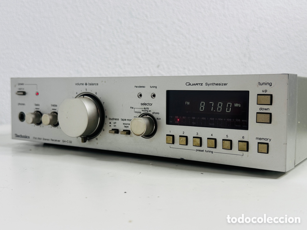 Segunda mano: Technics SA-C 02 Stereo Receiver Japan 1981 Rare - Foto 8