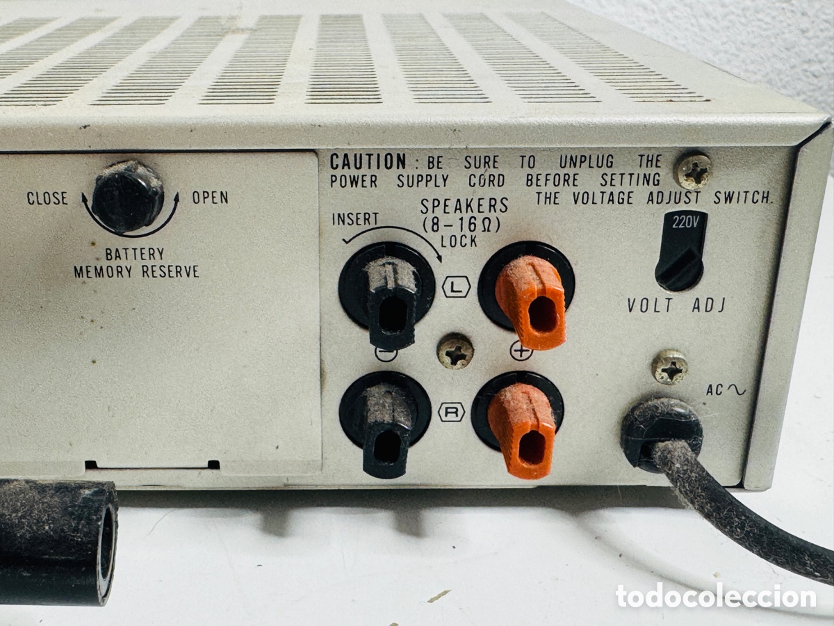 Segunda mano: Technics SA-C 02 Stereo Receiver Japan 1981 Rare - Foto 10