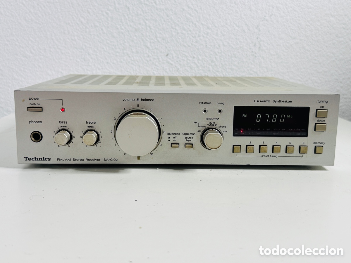 Segunda mano: Technics SA-C 02 Stereo Receiver Japan 1981 Rare - Foto 1