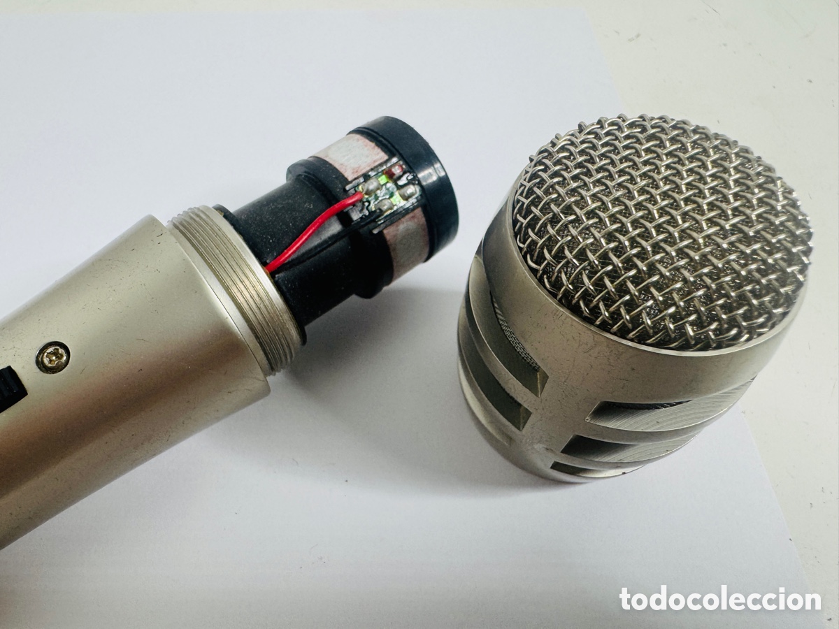 Segunda mano: Micr&oacute;fono Antiguo Tipo Shure Pesado - Foto 8