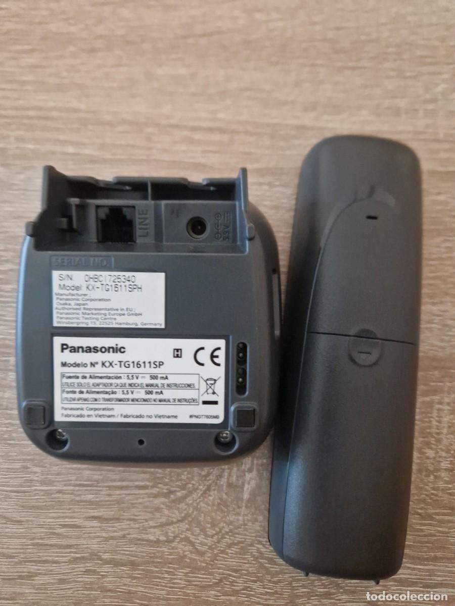 Segunda mano: Tel&eacute;fono inal&aacute;mbrico Panasonic KX-TGA161EX - Foto 3