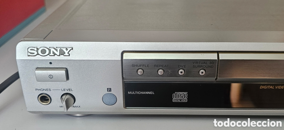 Segunda mano: SONY CD/DVD PLAYER DVP-S536D DOBLY DTS VIRTUAL 3D SURROUND +++ - Foto 2