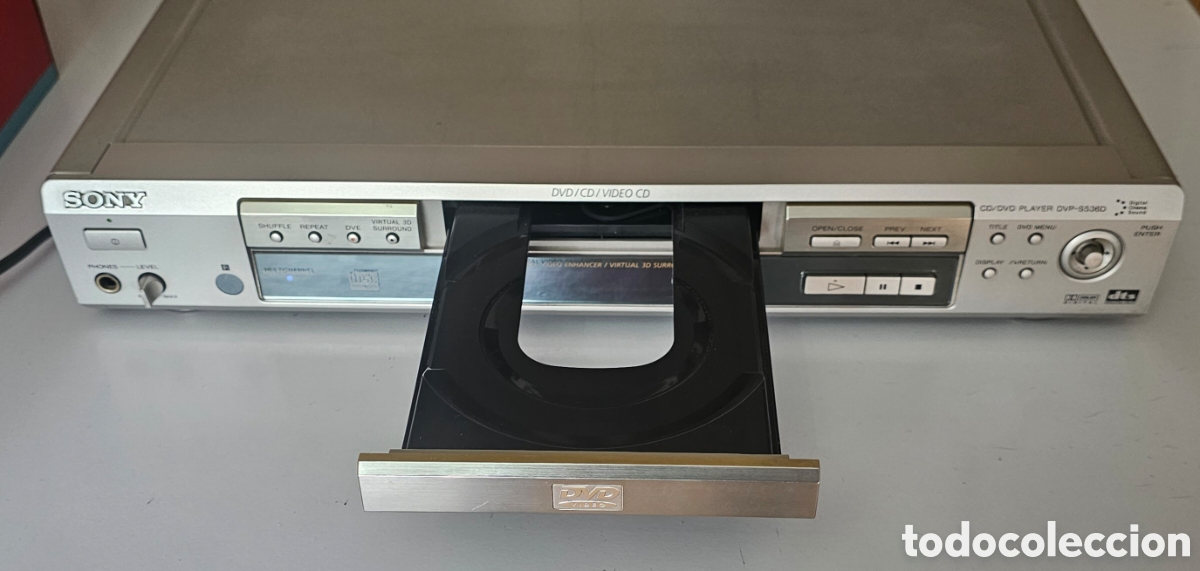 Segunda mano: SONY CD/DVD PLAYER DVP-S536D DOBLY DTS VIRTUAL 3D SURROUND +++ - Foto 5
