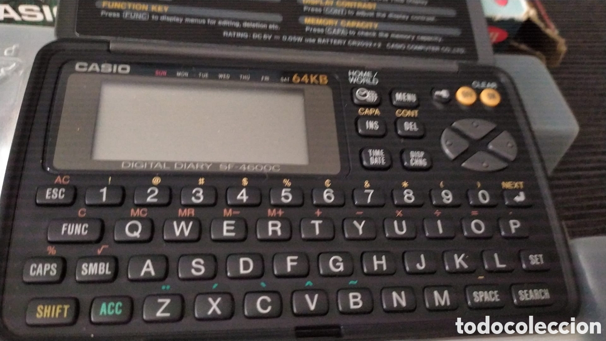 Segunda mano: CASIO 64KB DIGITAL DIARY SF-4600C - Foto 2