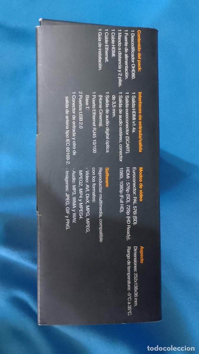 Segunda mano: Decodificador OHD80 en su caja - Foto 13