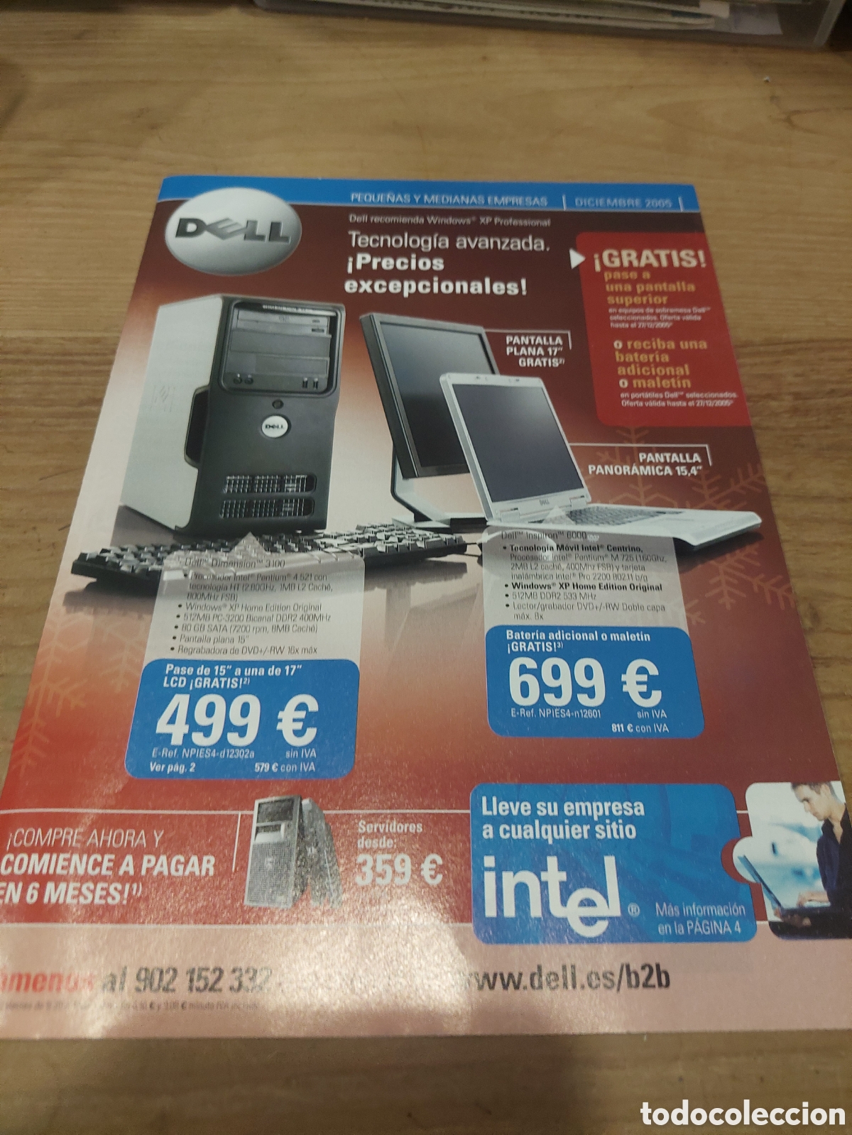 Segunda Mano: DELL CAT&Aacute;LOGO PUBLICIDAD