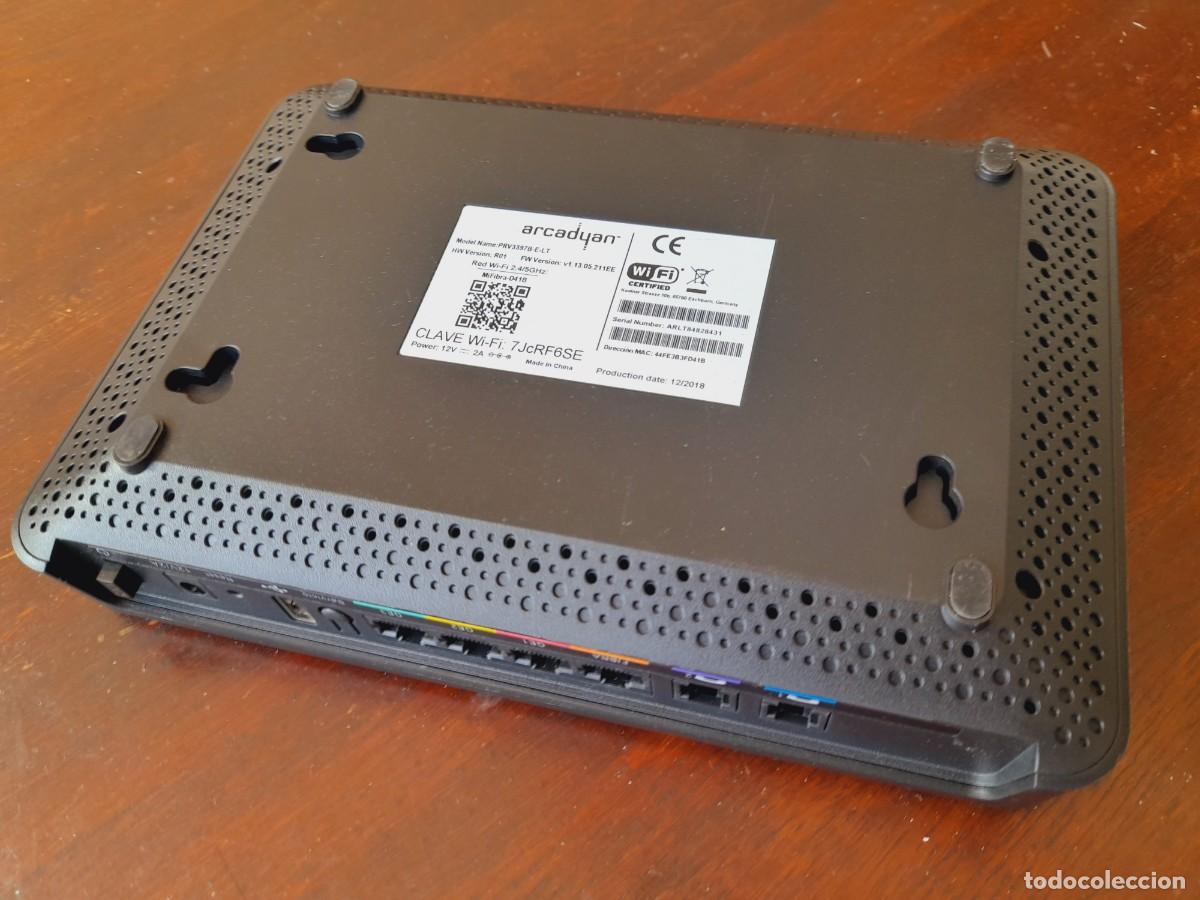 Segunda mano: Modem Livebox + el modelo de modem Arcadyan PRV3397B-E-LT RED WIFI 2.4/5GHZ Optical Network Terminal - Foto 6
