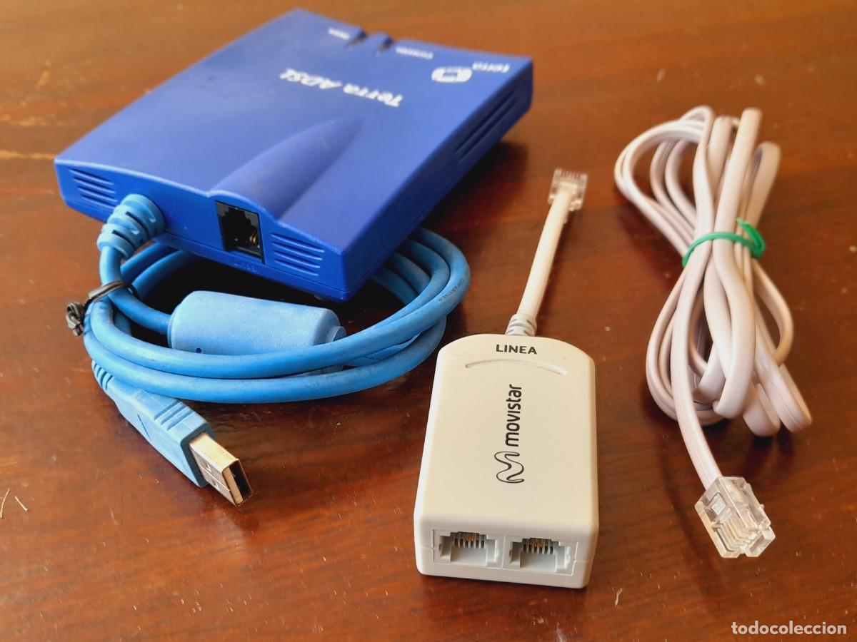 Segunda mano: Modem Terra ADSL comtrend, modelo CT-351 salida USB, para la conexi&oacute;n a internet, - Foto 3