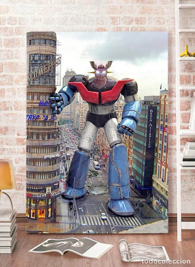 Seconda Mano: Mazinger Z Callao Cuadro/Lienzo (sin bastidor)