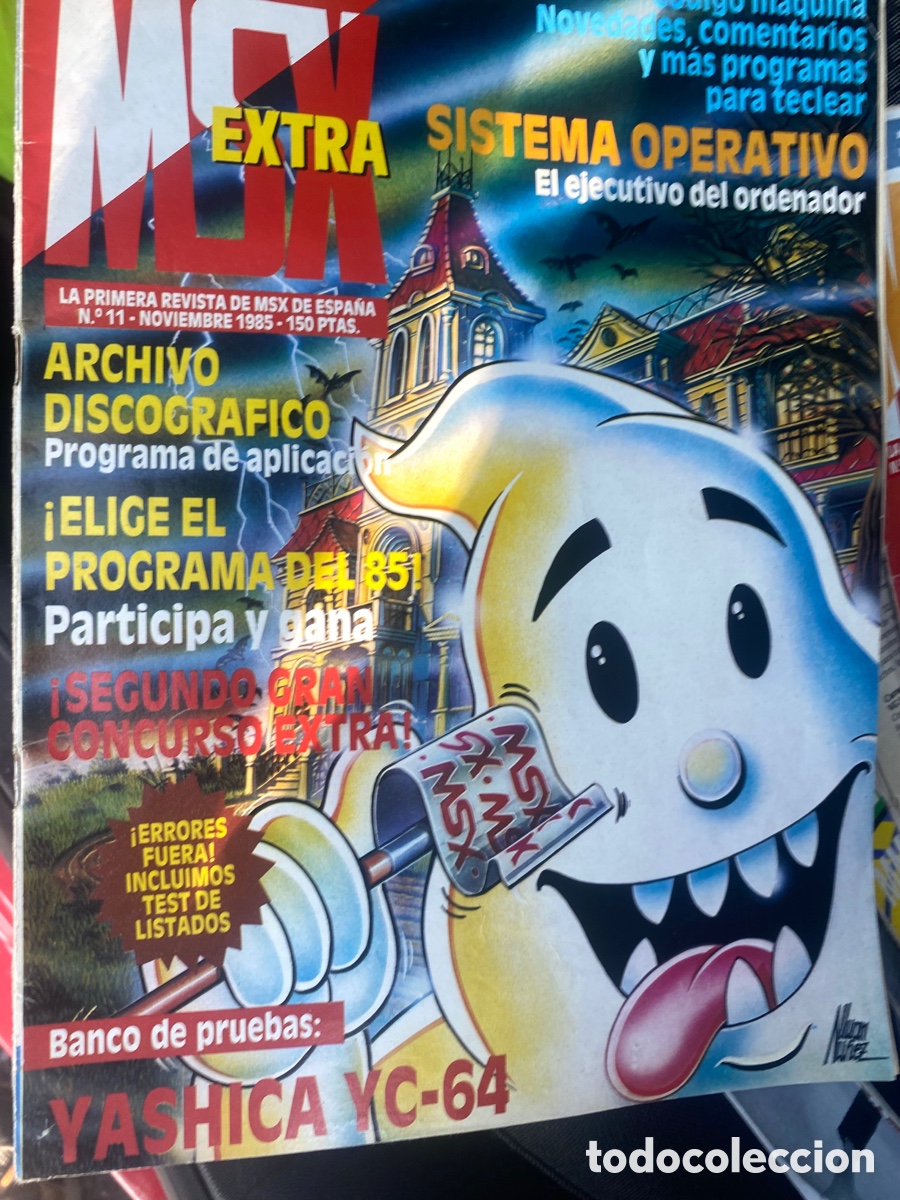 Seconda Mano: Revista MSX n&uacute;mero 11 noviembre 1985