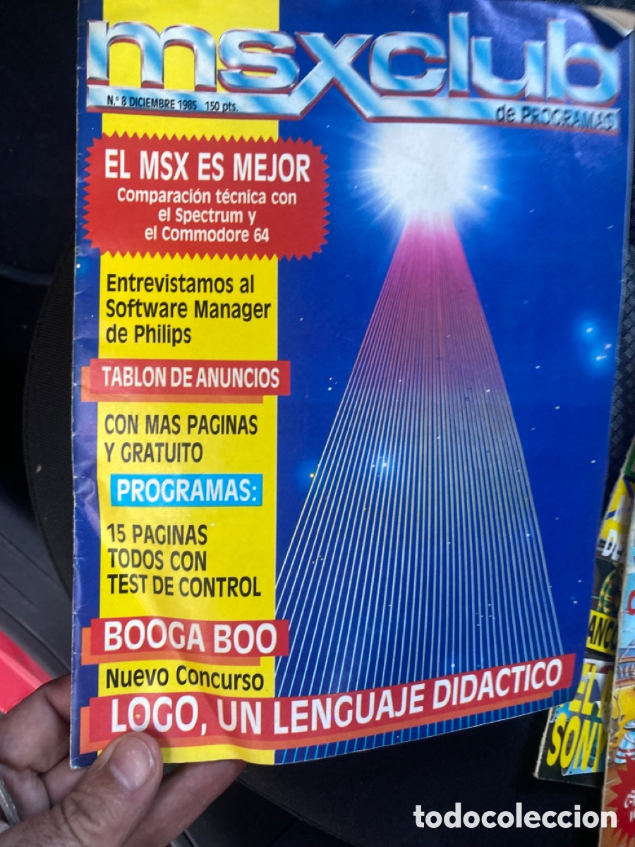 Seconda Mano: Revista MSX CUB n&uacute;mero 1 a&ntilde;o 1985