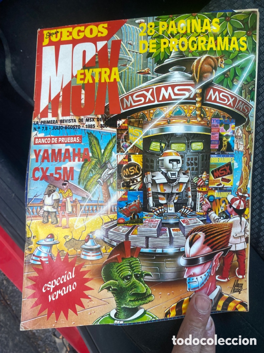 Segunda mano: Revista MSX a&ntilde;o 1985 - Foto 1