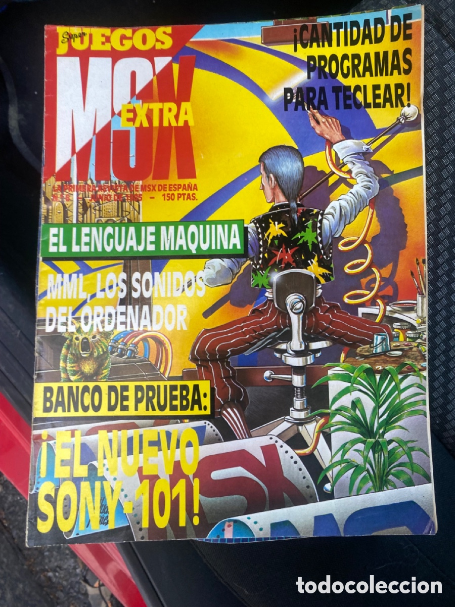 Seconda Mano: Revista MSX a&ntilde;o 1985