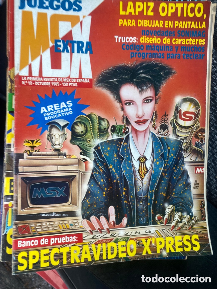 Seconda Mano: Revista MSX a&ntilde;o 1985