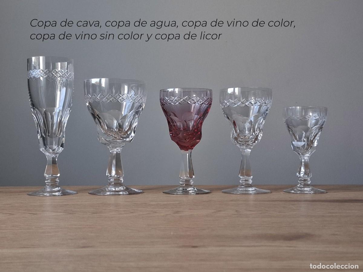 Segunda mano: Cristaler&iacute;a completa de 60 copas con 2 jarras - Foto 1