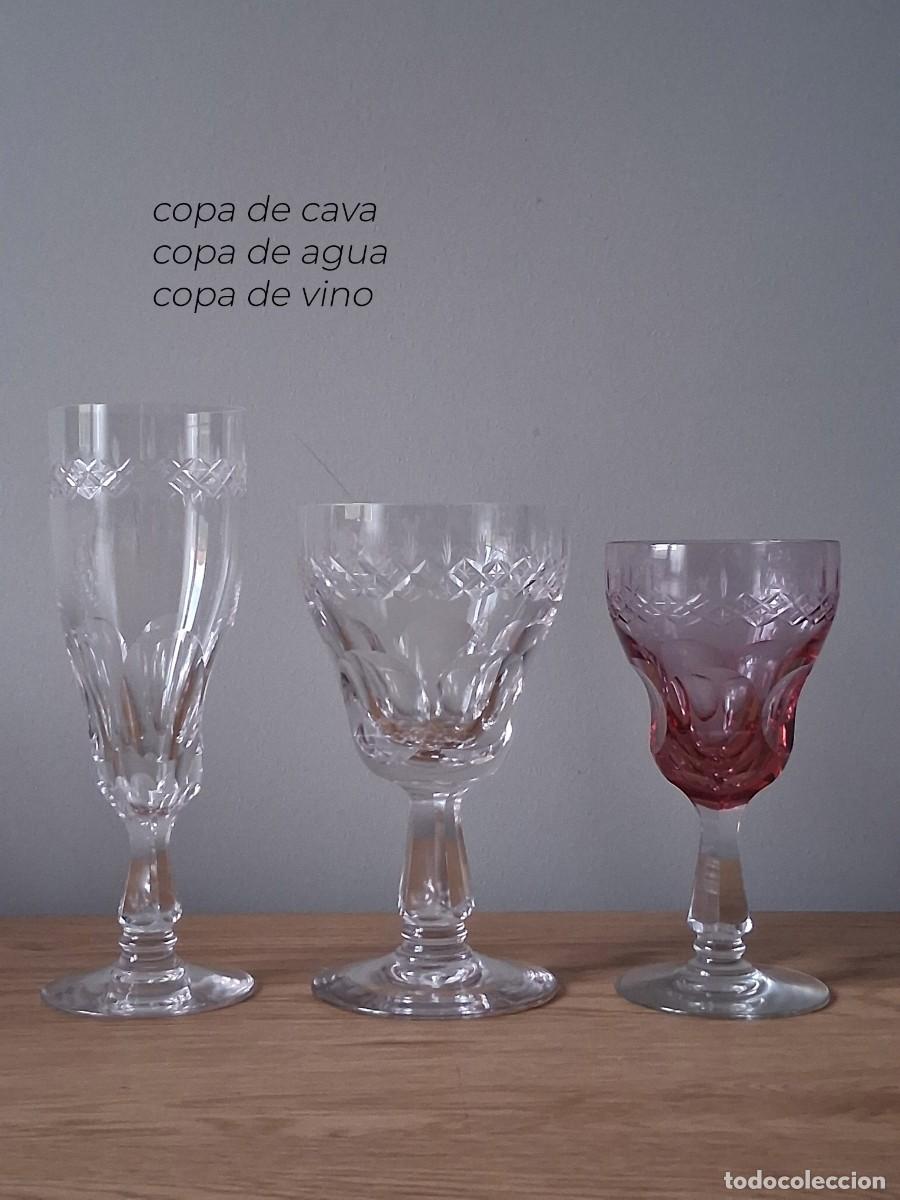 Segunda mano: Cristaler&iacute;a completa de 60 copas con 2 jarras - Foto 5