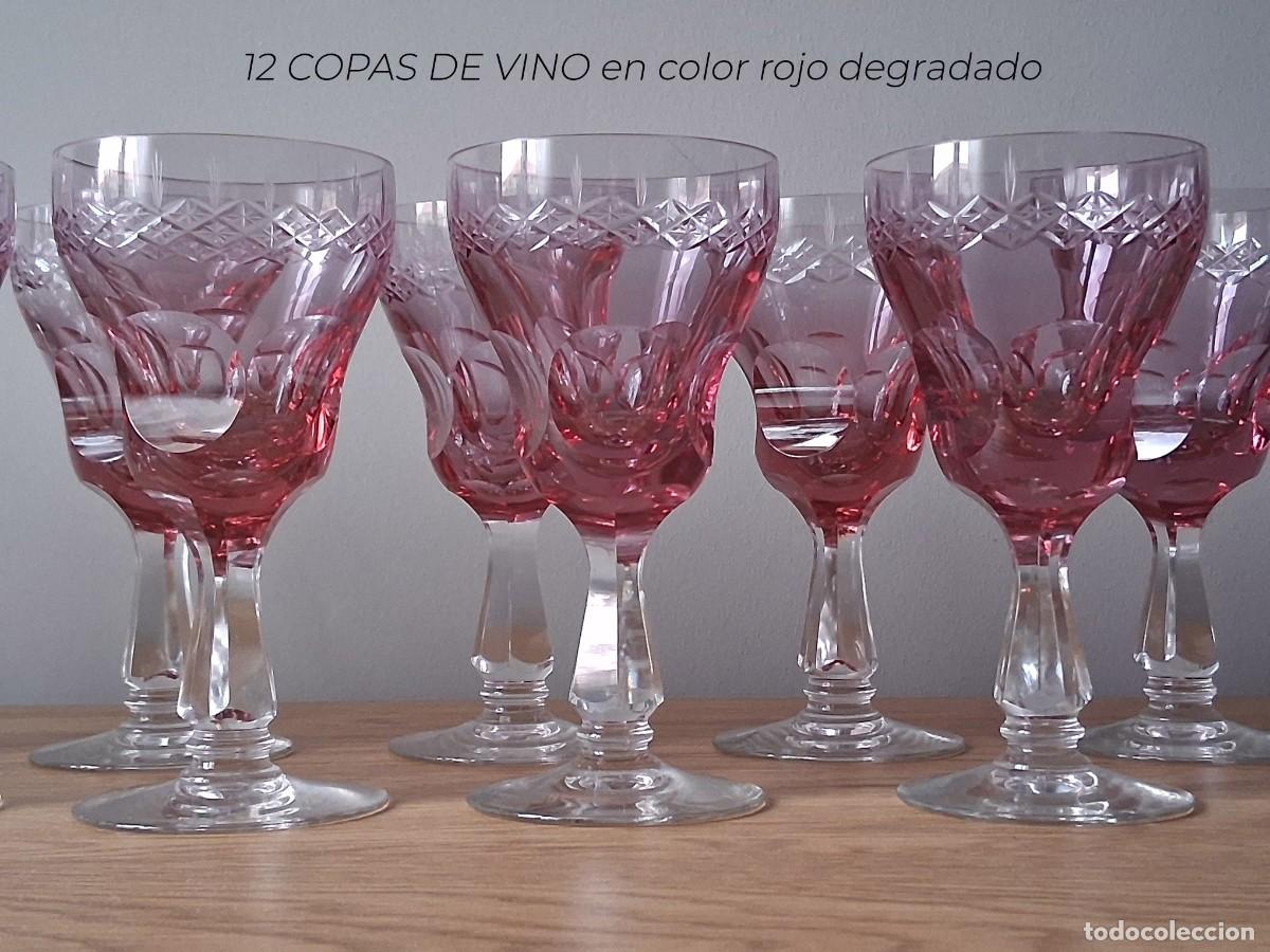 Segunda mano: Cristaler&iacute;a completa de 60 copas con 2 jarras - Foto 8