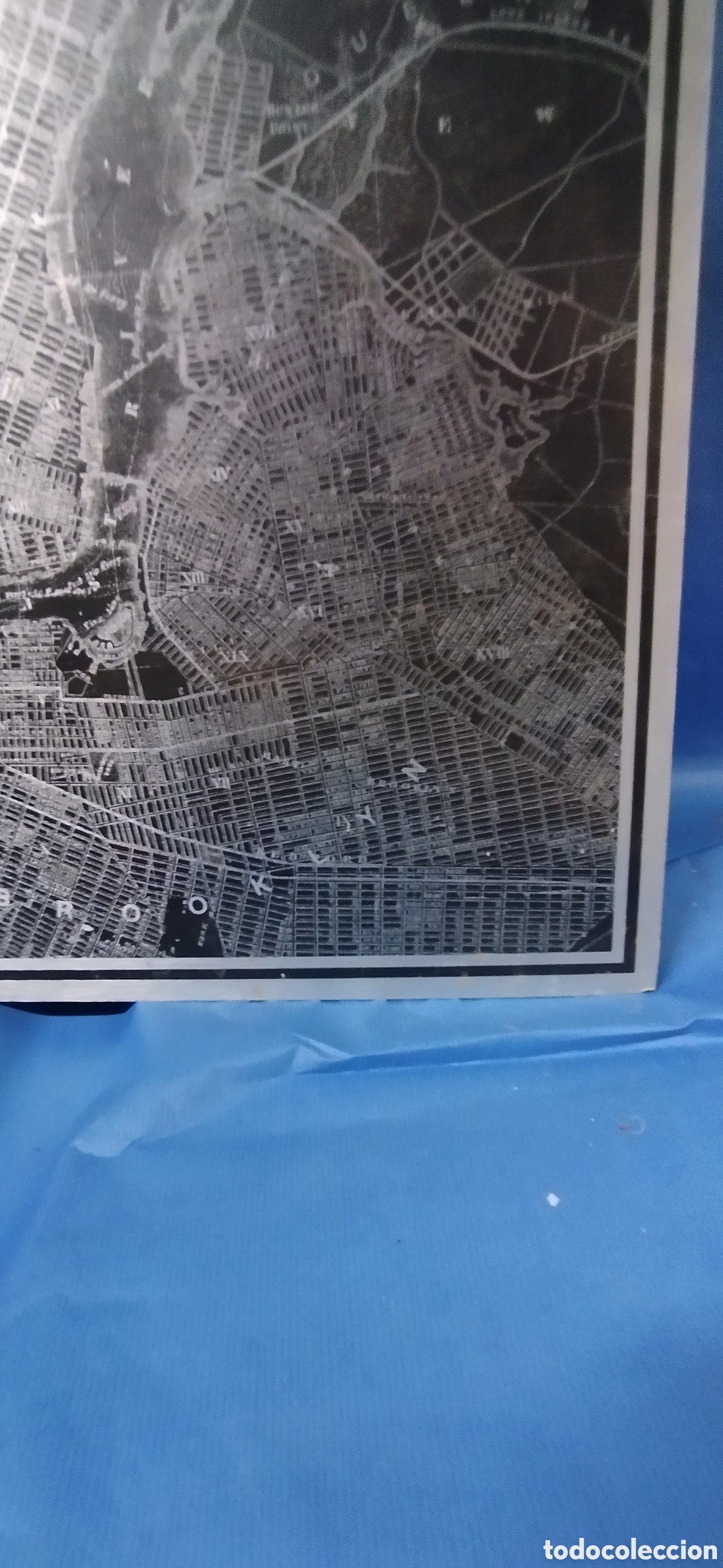 Segunda mano: Mapa vintage NY & Brooklyn - Metal - Foto 4