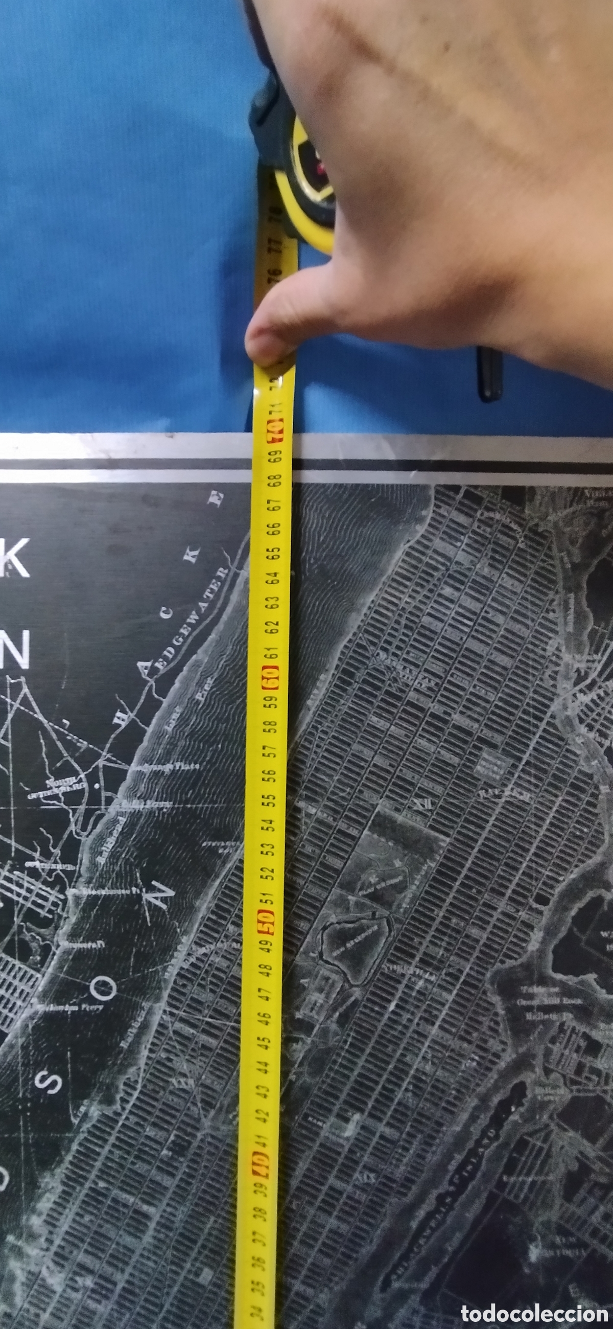 Segunda mano: Mapa vintage NY & Brooklyn - Metal - Foto 6