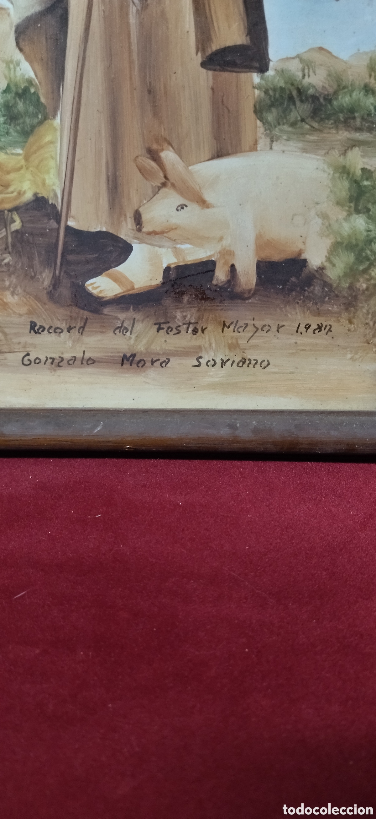 Segunda mano: Cuadro San Antonio Abad - Foto 2
