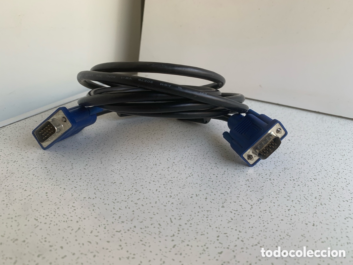 Segunda mano: Cable VGA Azul de 1,80 metros - Foto 4