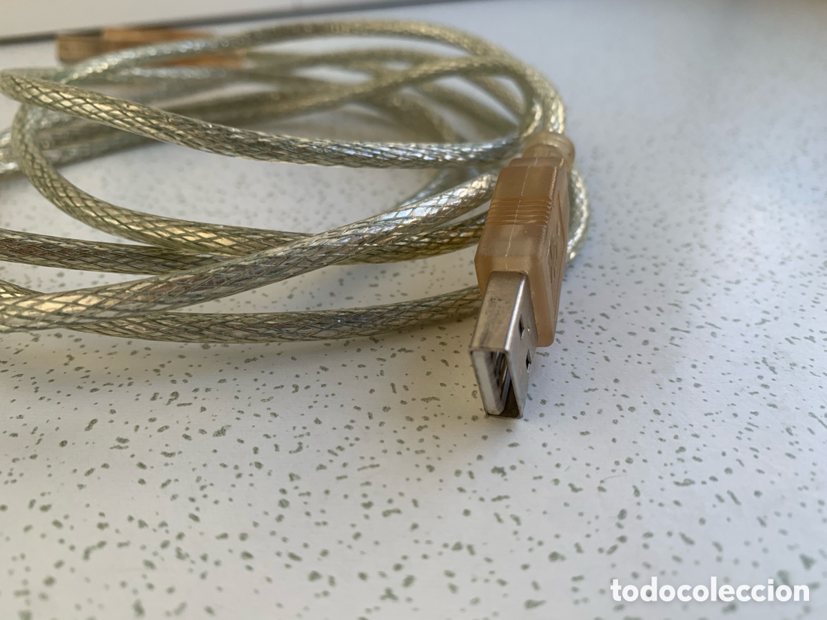 Segunda mano: Cable Impresora Conexi&oacute;n USB 1,8 metros - Foto 2