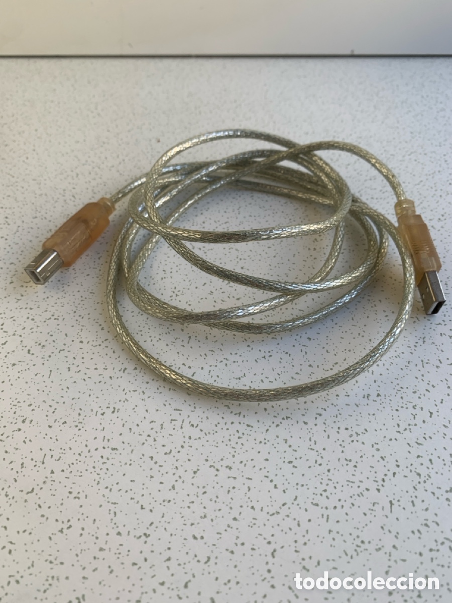 Segunda mano: Cable Impresora Conexi&oacute;n USB 1,8 metros - Foto 1