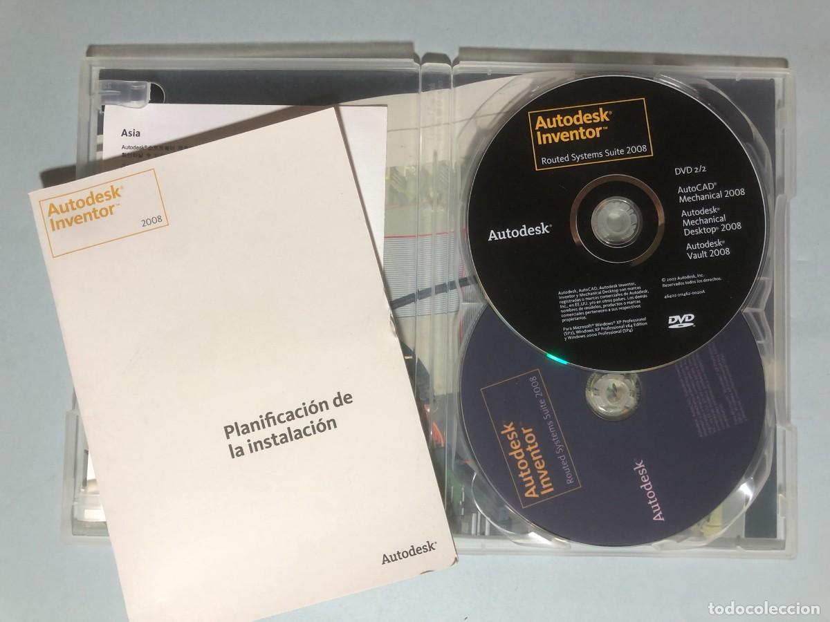 Segunda mano: DVDs AutoCAD Mechanical 2008 Original - Foto 2
