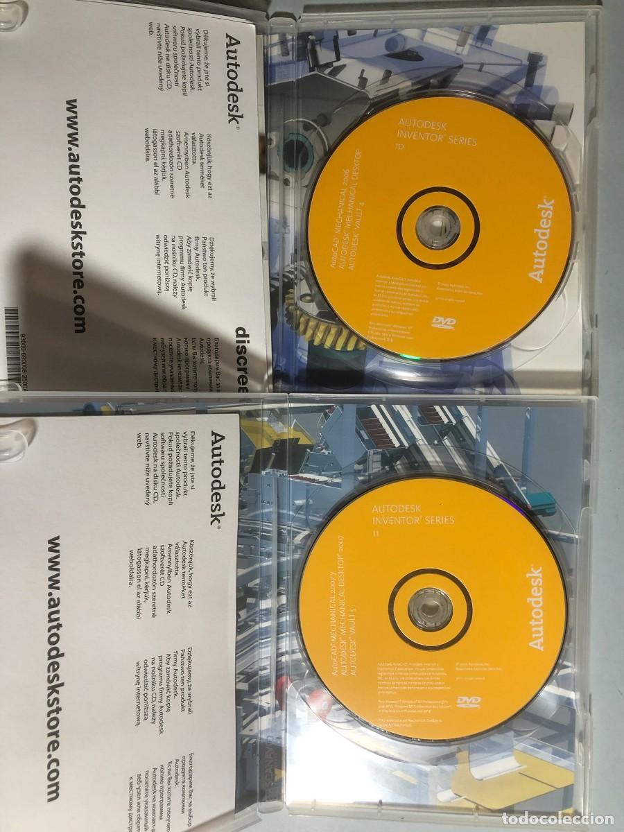 Segunda mano: DVDs AutoCAD Mechanical 2006 y 2007 Original - Foto 2