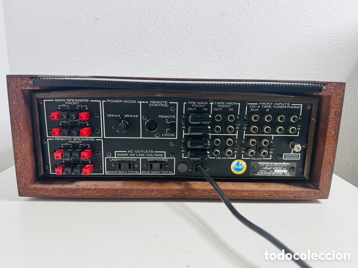 Segunda mano: Marantz 4070 Stereo Amplifier - Foto 13