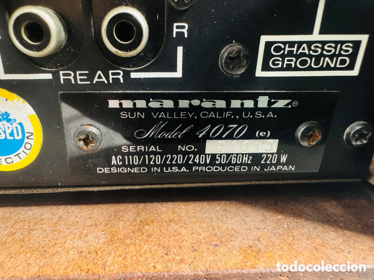 Segunda mano: Marantz 4070 Stereo Amplifier - Foto 14