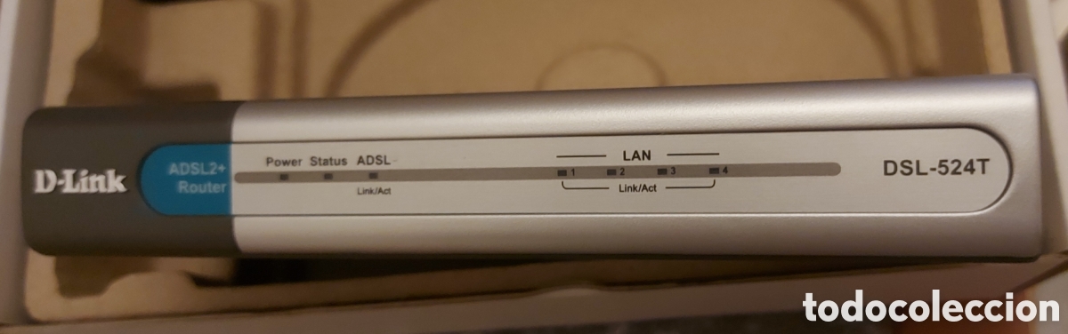 Segunda mano: ADSL2+ Router DSL-524T. - Foto 6