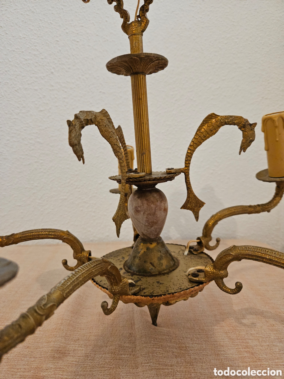 Segunda mano: L&aacute;mpara vintage, ideal para decoraci&oacute;n - Foto 2