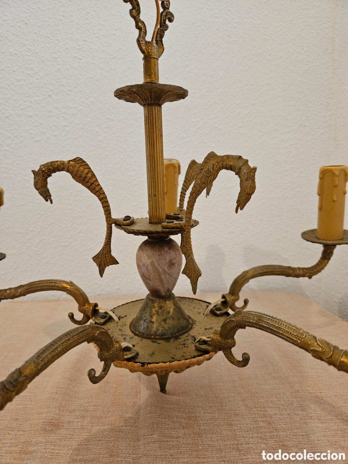 Segunda mano: L&aacute;mpara vintage, ideal para decoraci&oacute;n - Foto 3