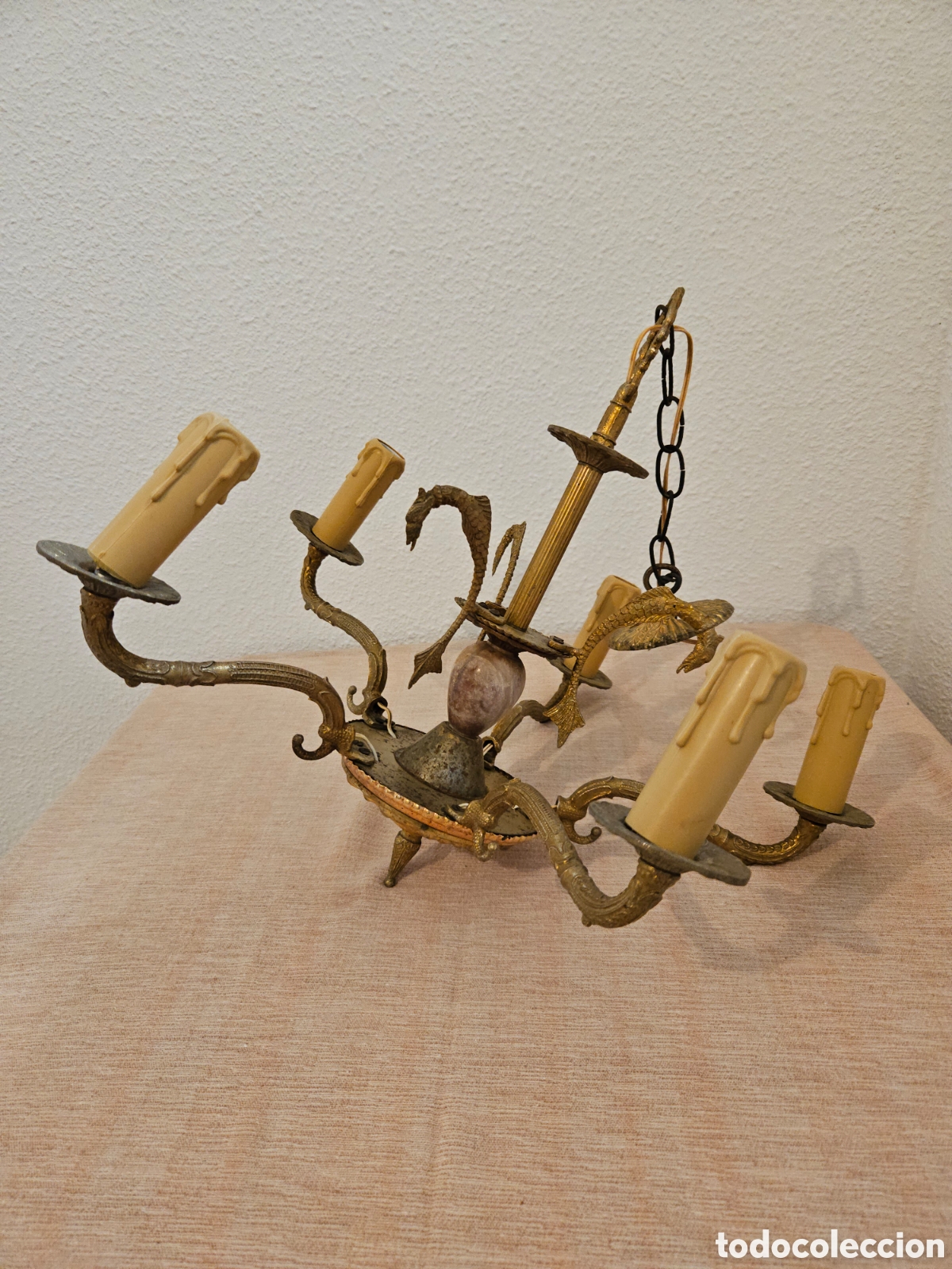 Segunda mano: L&aacute;mpara vintage, ideal para decoraci&oacute;n - Foto 1
