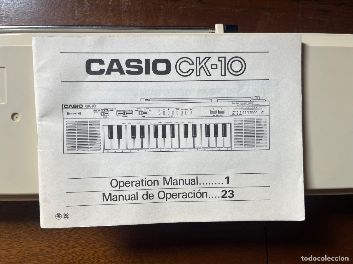 Segunda mano: Teclado Stereo Casio CK-10 - Foto 3
