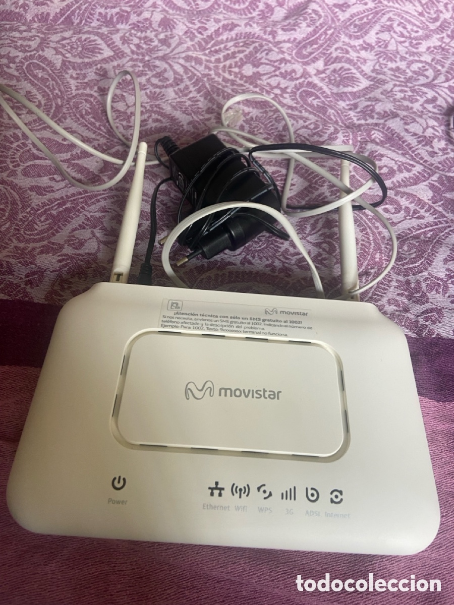 Segunda mano: 2 Router ADSL Movistar funcionando - Foto 2