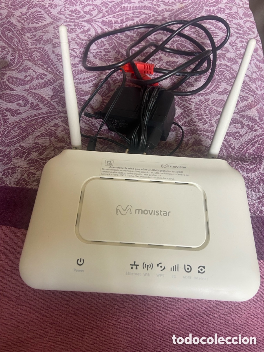 Segunda mano: 2 Router ADSL Movistar funcionando - Foto 3