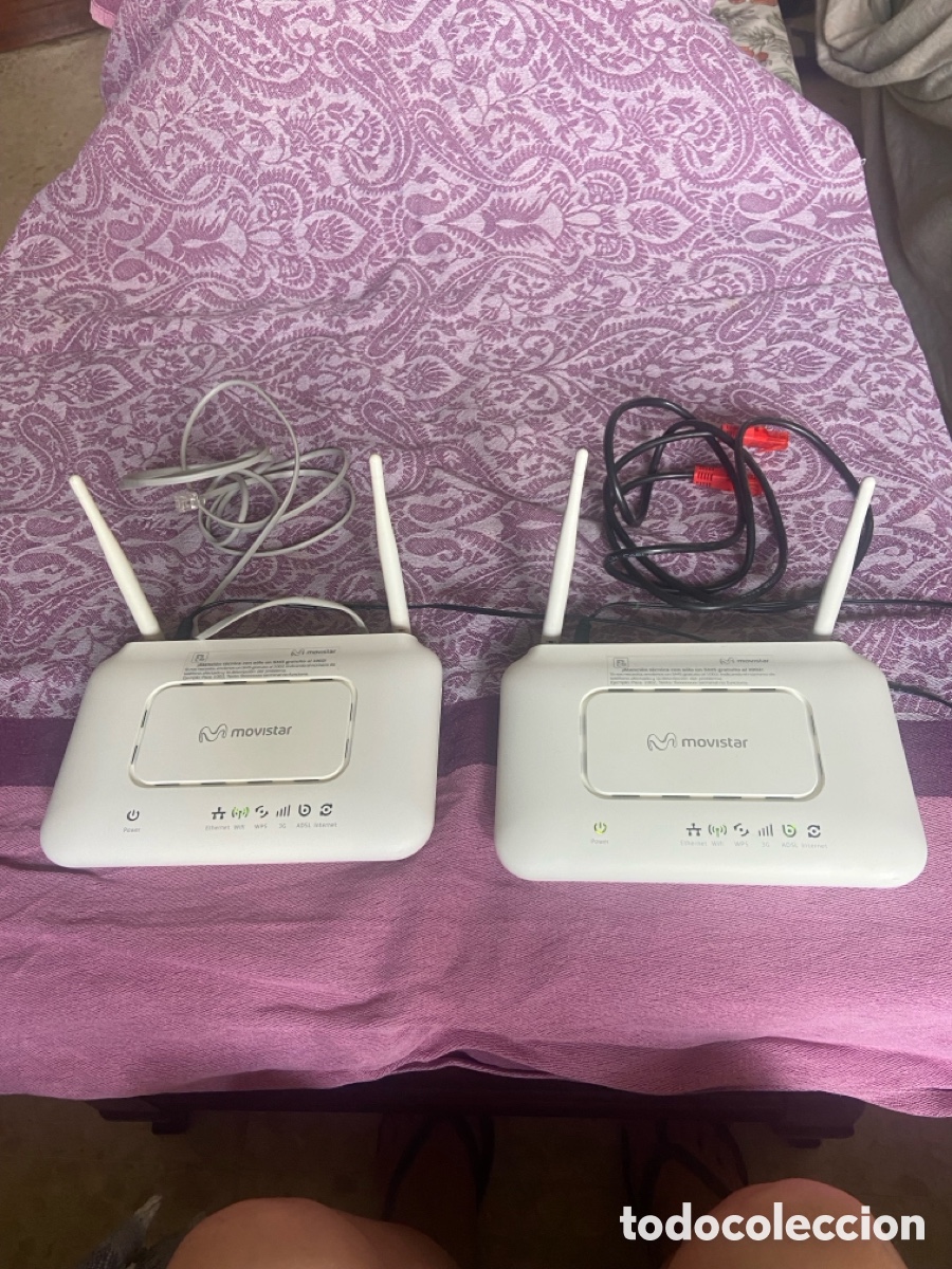 Segunda mano: 2 Router ADSL Movistar funcionando - Foto 6