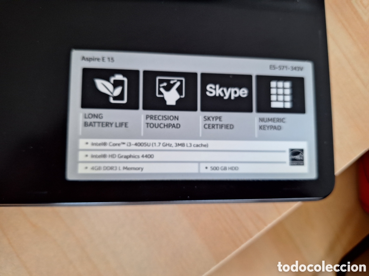 Segunda mano: Portatil Acer i3. Disco duro cambiado a SSD - Foto 5