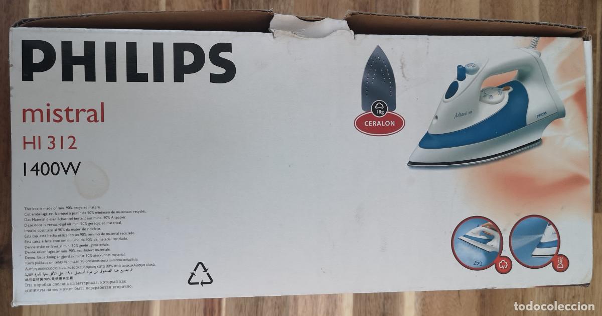 Segunda mano: PLANCHA PHILIPS mistral HI 312 vapor - Foto 2