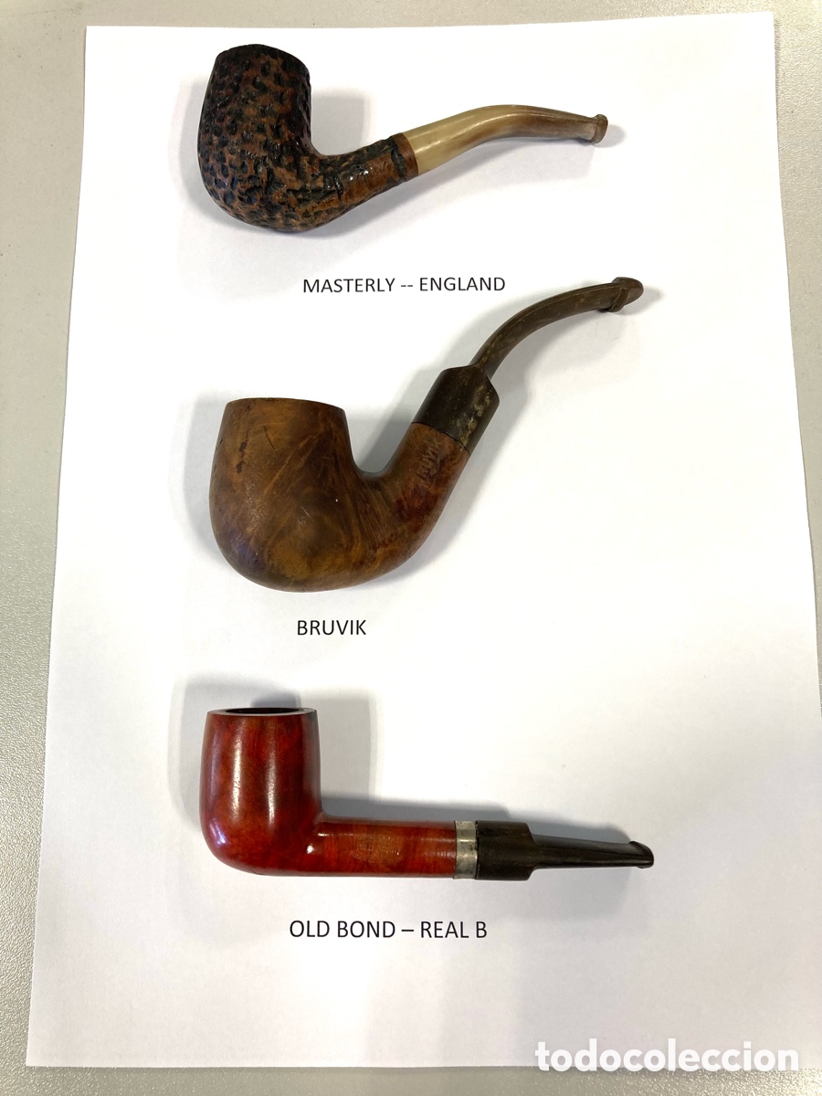 Segunda mano: Lote de 9 pipas fumador - Foto 2