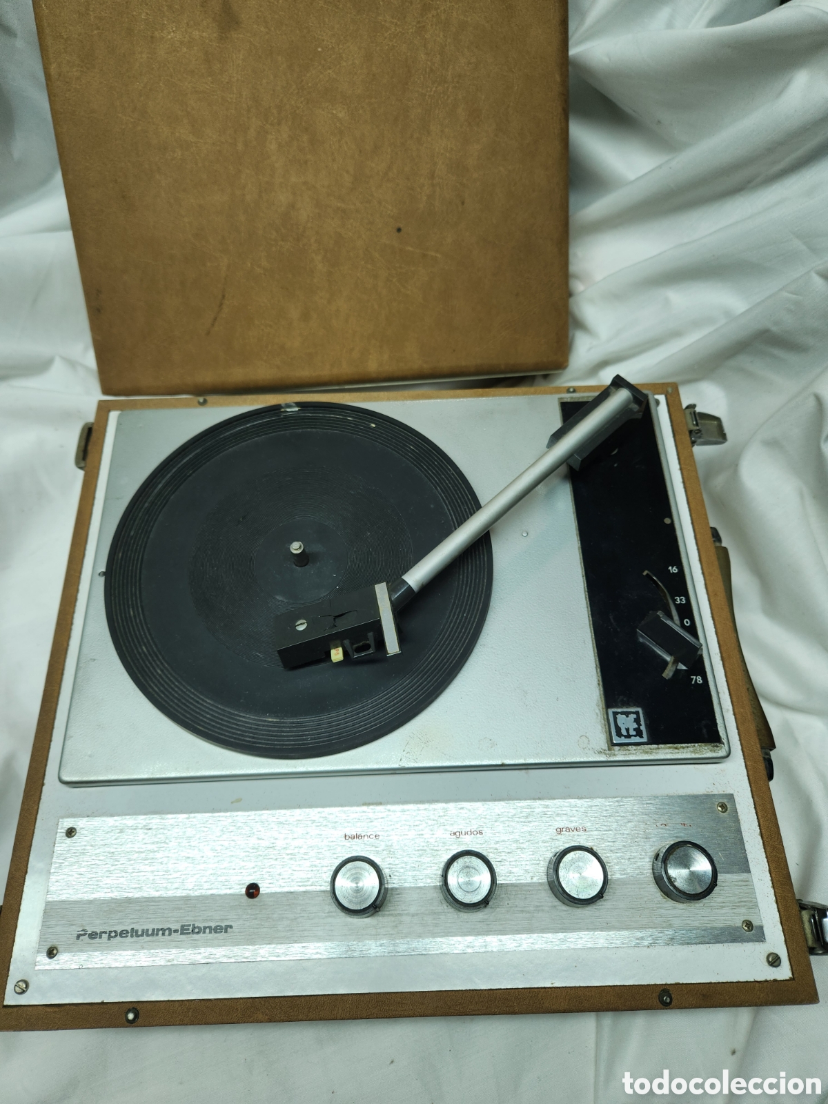 Segunda mano: ANTIGUO TOCADISCOS PERPETUUM EBNER PE-320T. PARA REPARAR. - Foto 3
